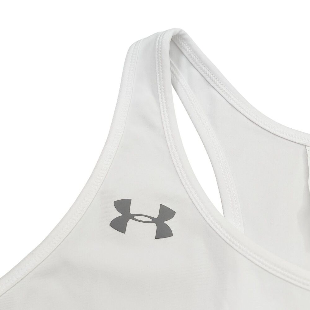 Under Armour Tennis Dress Womens Large White Heatgear Fitted Athletic Golf View 5